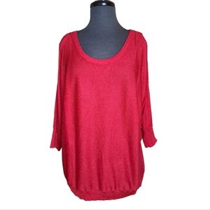 I.N.C International Concepts Women's Red Top.